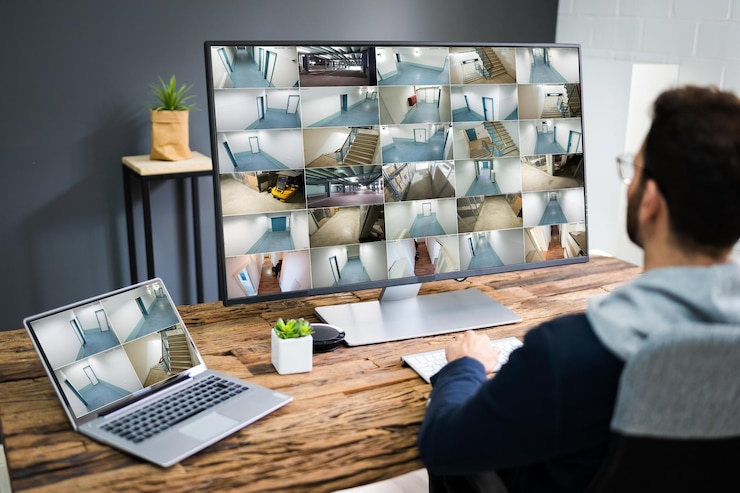 Produto: empresa de monitoramento de cameras